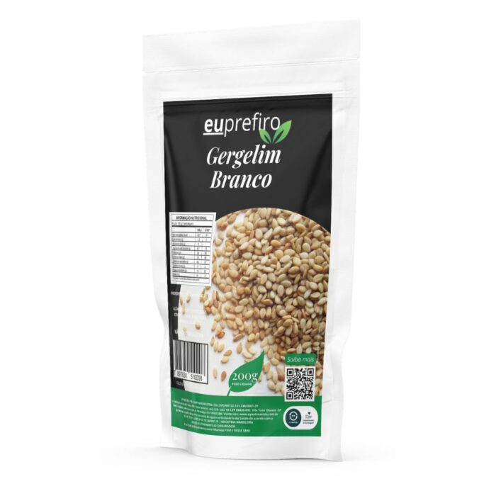 Gergelim Branco 200g - Euprefiro: Alimento saudável e versátil - Image 3