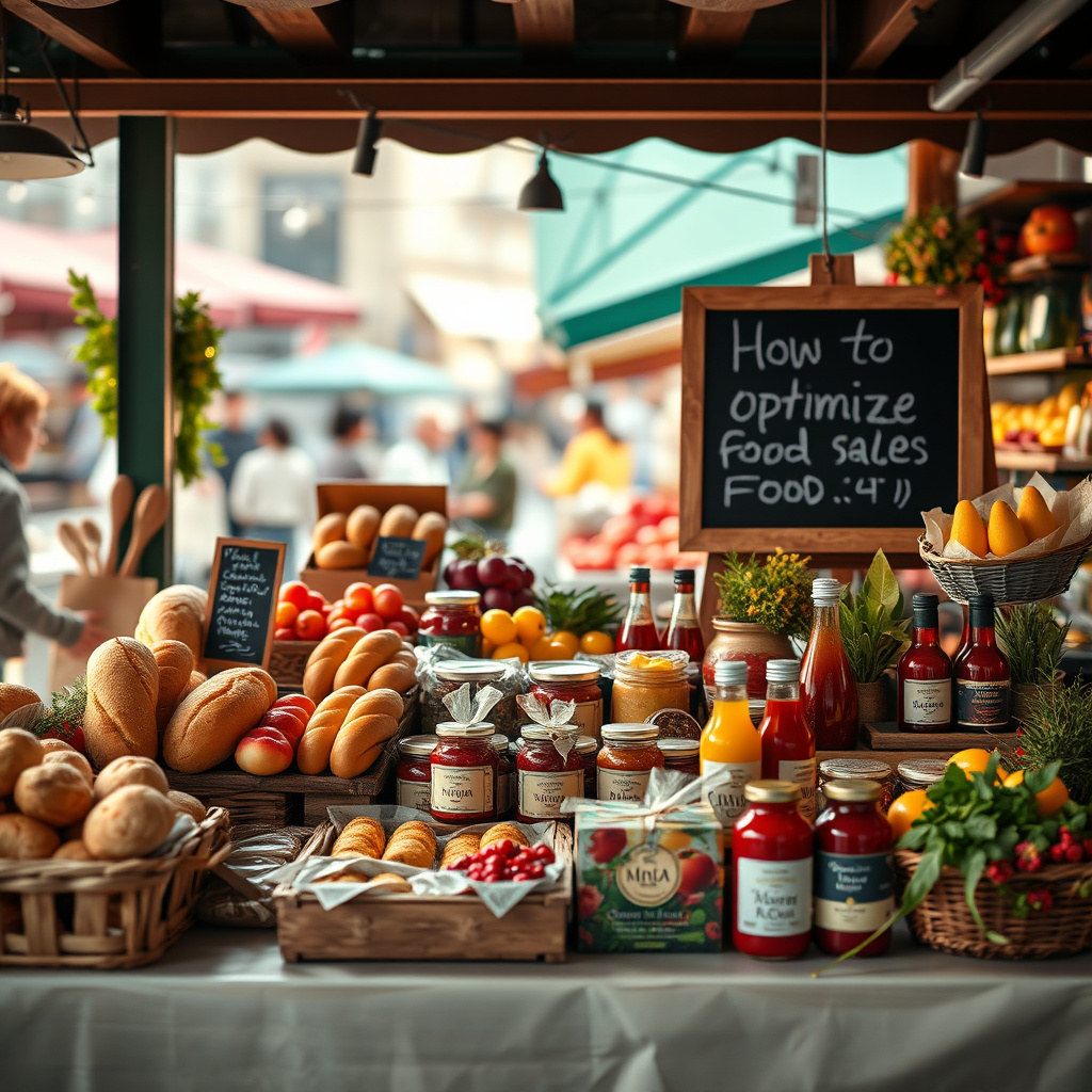Como Otimizar Vendas de Produtos Alimentícios com Estratégias Eficazes