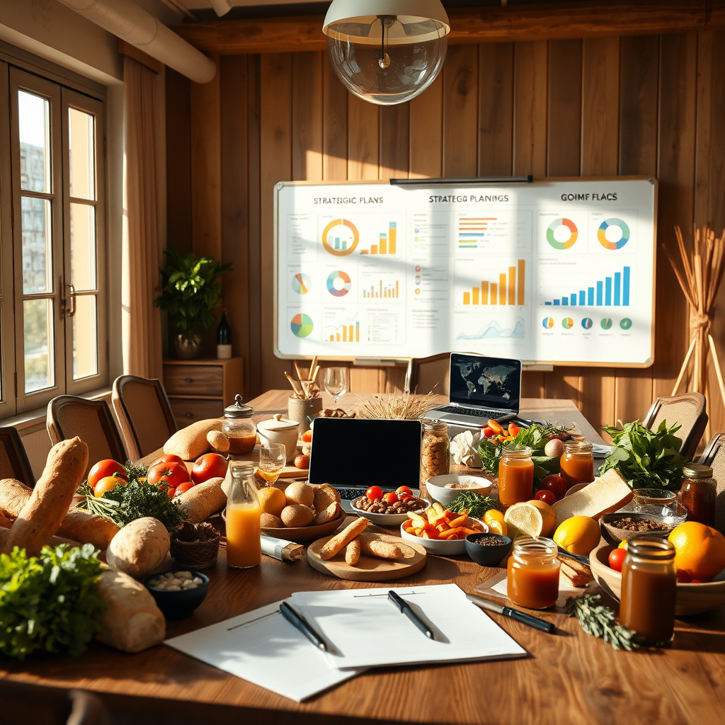 Como Fazer um Planejamento Estratégico para Vendas de Alimentos