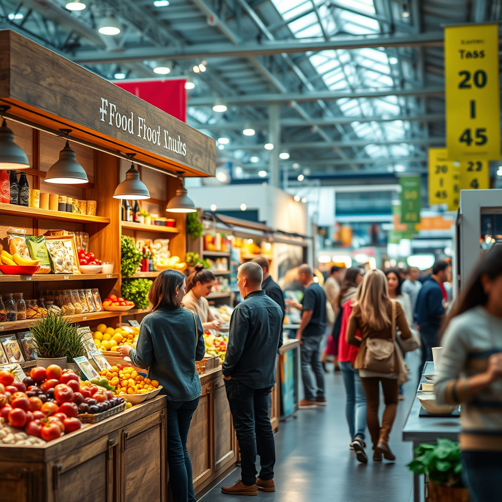 Como Aumentar suas Vendas de Produtos Alimentícios em Feiras de Negócios