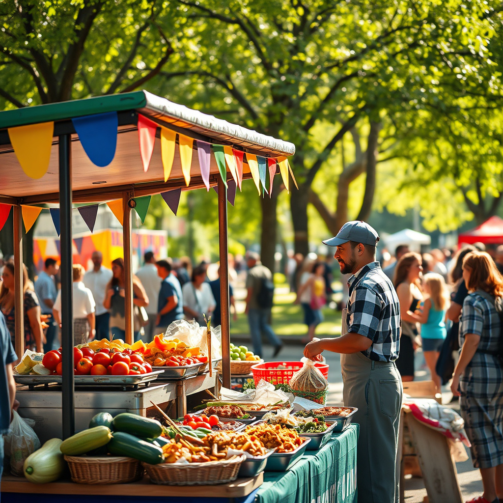 Vendas de Alimentos em Eventos Comunitários: Oportunidade de Crescimento