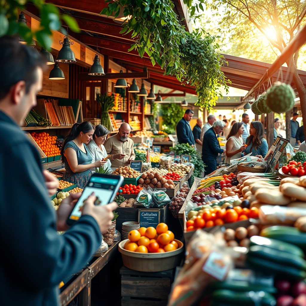Vendas de Alimentos em Plataformas de Marketplace em 2023: Oportunidades e Desafios